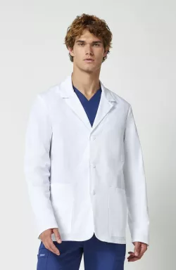 Men's Notched Consultation 30" Lab Coat